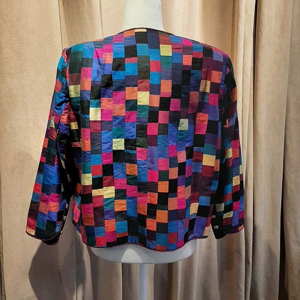 Patchwork Blazer - image 3